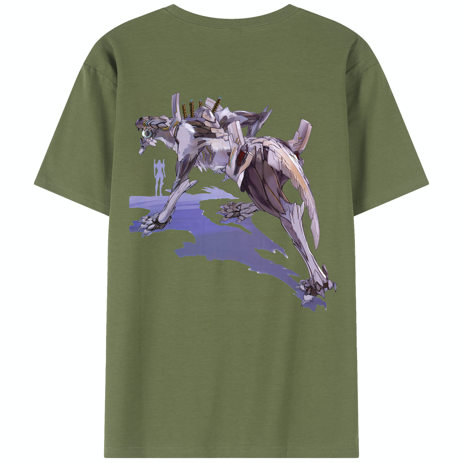 （画像用） EVA 新世紀エヴァンゲリオン 綿100％半袖Tシャツ（背面プリント）